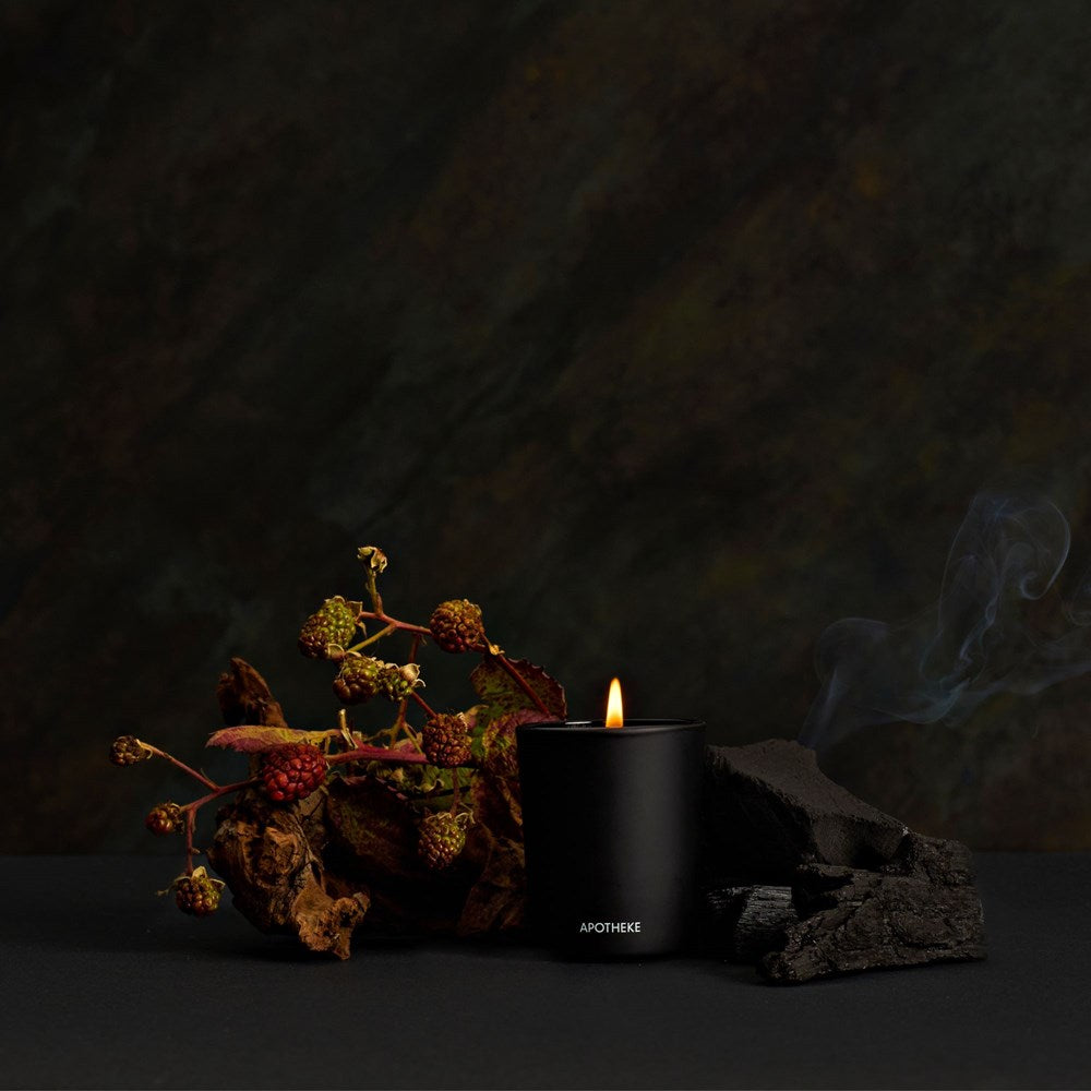 Charcoal Votive Candle