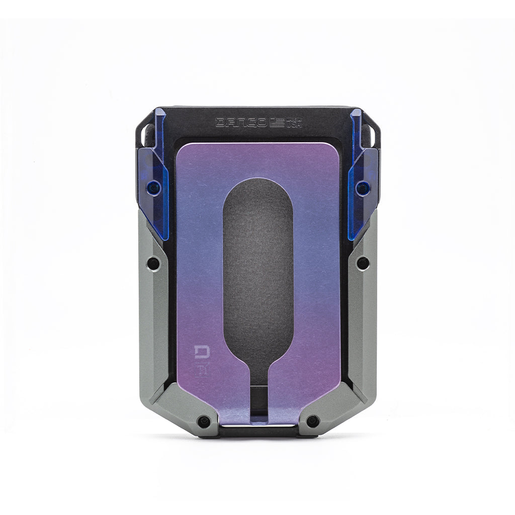 M4 SPECIAL EDITION MAVERICK™ RAIL WALLET with BURPLE ANODIZED TITANIUM CLIP
