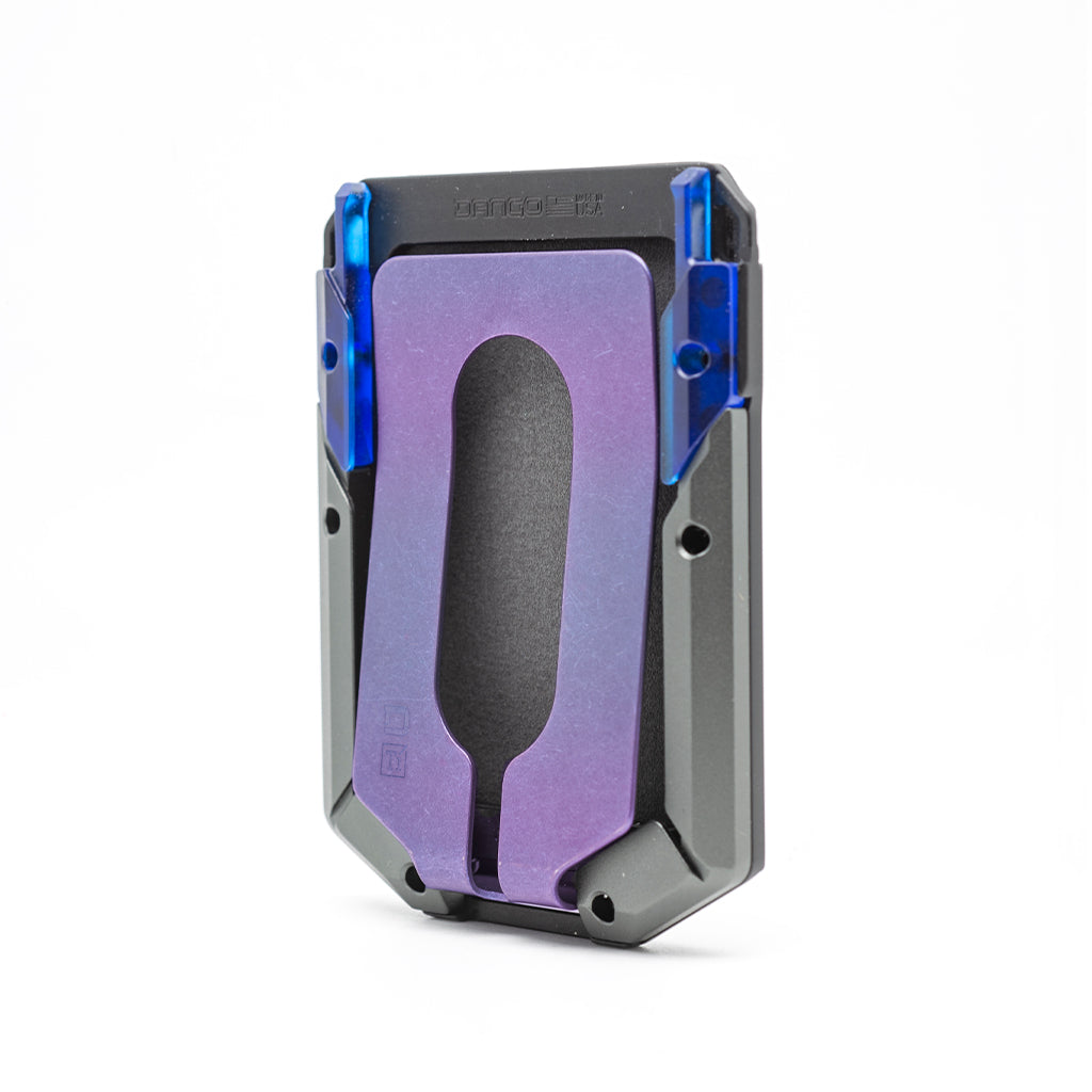 M4 SPECIAL EDITION MAVERICK™ RAIL WALLET with BURPLE ANODIZED TITANIUM CLIP