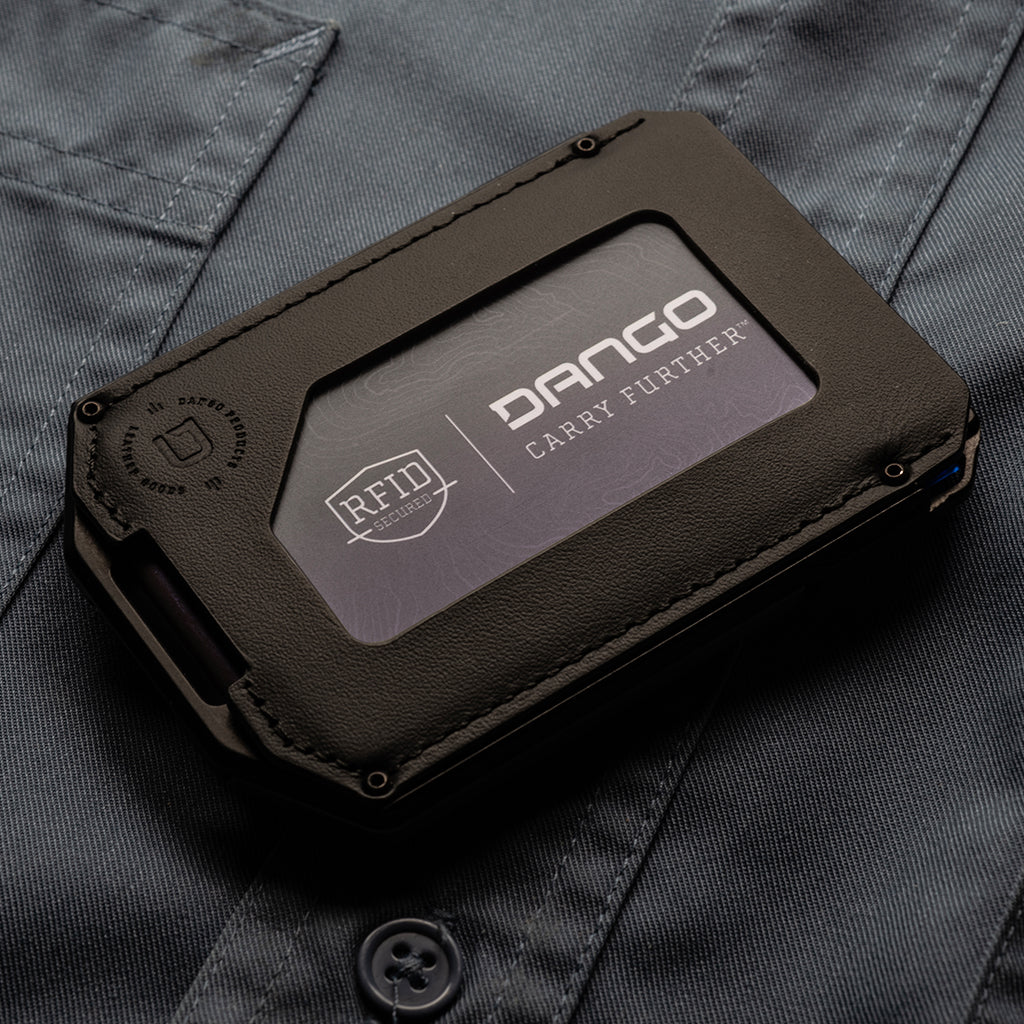 M4 SPECIAL EDITION MAVERICK™ RAIL WALLET with BURPLE ANODIZED TITANIUM CLIP