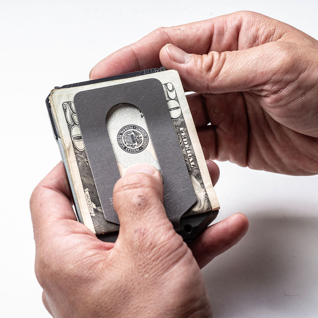 M4 TITANIUM MONEY CLIP