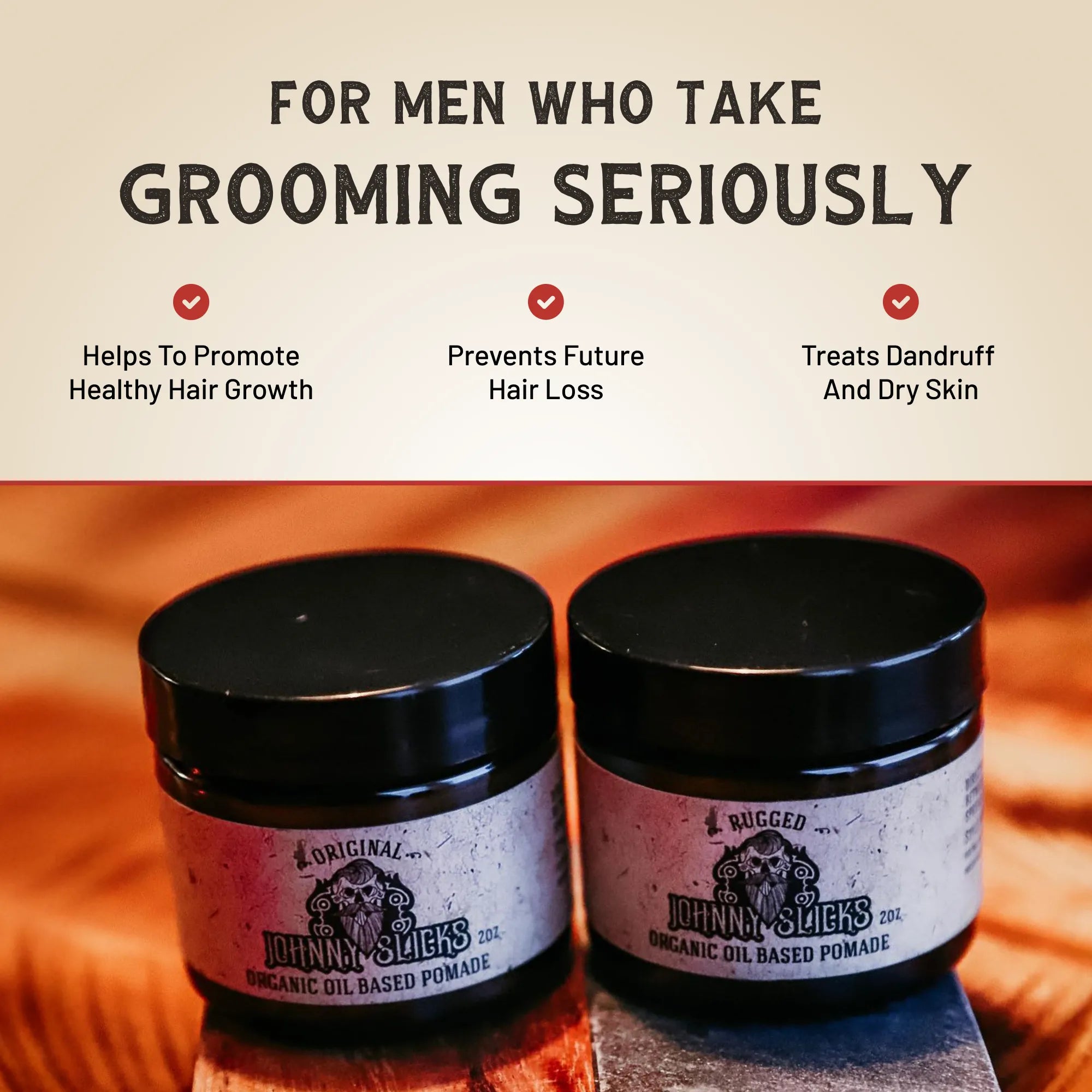 Organic Oil Based Pomade