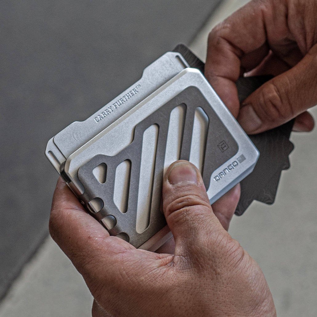 SK1 SLIDE KICK WALLET WITH TITANIUM MONEY CLIP