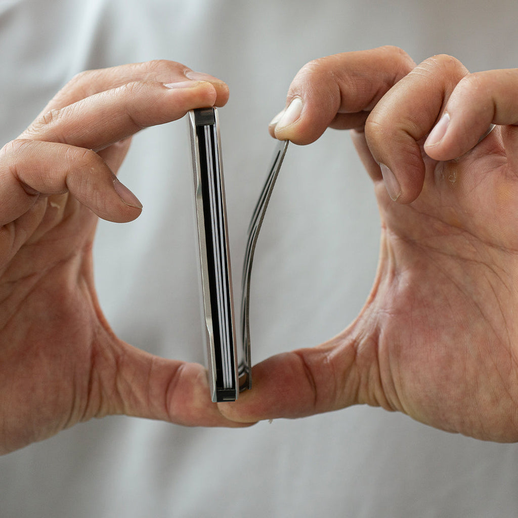 SK1 TITANIUM MONEY CLIP