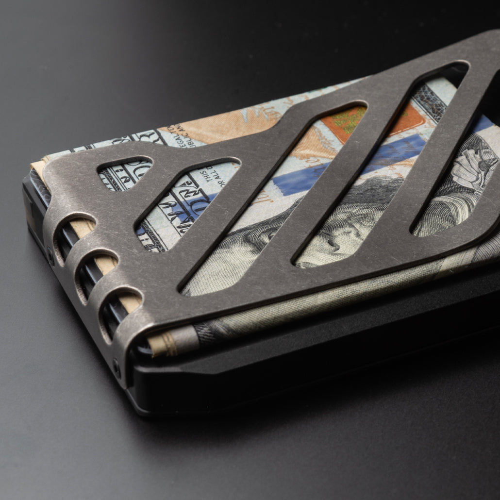 SK1 TITANIUM MONEY CLIP